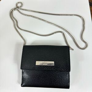 Gucci Vintage Black Leather Wallet